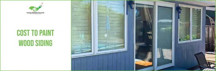 Cost to Paint Wood Siding - Home Painters Toronto